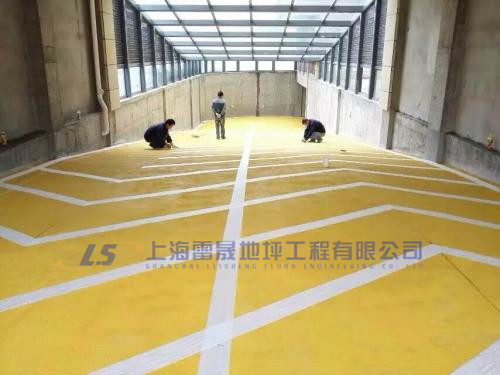 环氧树脂防滑坡道地坪